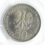 Polska, PRL, gen. Wł. Sikorski, 50 złotych 1981, Warszawa, PCGS MS66