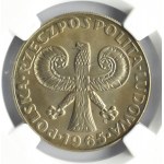 Polska, PRL, Kolumna Zygmunta, 10 złotych 1965, Warszawa, NGC MS65