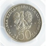 Polska, PRL, Bolesław Śmiały, 50 złotych 1981, Warszawa, PCGS MS67