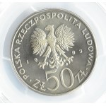 Polska, PRL, Jan III Sobieski, 50 złotych 1983, Warszawa, PCGS MS67