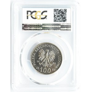 Polska, PRL, Powstanie Wlkp., 100 złotych 1988, Warszawa, PCGS MS67