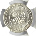 Polska, PRL, wieżowiec, 20 złotych 1973, Warszawa, NGC MS66