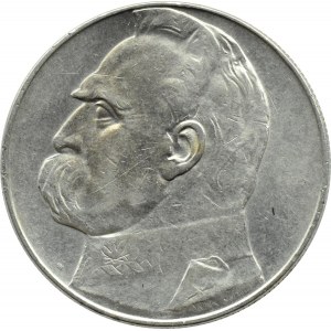 Polska, II RP, Józef Piłsudski, 10 złotych 1937, Warszawa