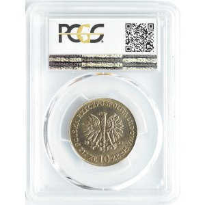 Polska, PRL, Powstania Śląskie, 10 złotych 1971, Warszawa, PCGS MS67