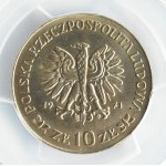 Polska, PRL, Powstania Śląskie, 10 złotych 1971, Warszawa, PCGS MS67