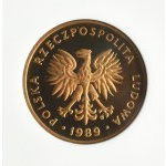 Polska, PRL, 10 złotych 1989, Warszawa, NGC PF66 ULTRA CAMEO