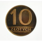 Polska, PRL, 10 złotych 1989, Warszawa, NGC PF66 ULTRA CAMEO