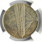 Polska, PRL, FAO - flądra, 10 złotych 1971, Warszawa, NGC MS66