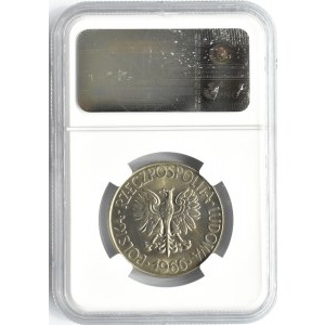 Polska, PRL, T. Kościuszko, 10 złotych 1966, Warszawa, NGC MS65