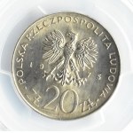 Polska, PRL, Rok Kobiet, 20 złotych 1975, Warszawa, PCGS MS66