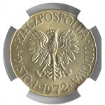 Polska, PRL, T. Kościuszko, 10 złotych 1972, Warszawa, NGC MS67