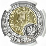 Polska, III RP, Dukat Zygmunta Starego, 20 złotych 2016, Warszawa, NGC PF70 ULTRA CAMEO