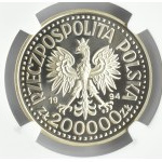 Polska, III RP, Zygmunt I Stary - popiersie, 200000 złotych 1994, Warszawa, NGC PF69 ULTRA CAMEO