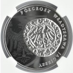 Polska, III RP, Półgrosz Władysława Jagiełły, 20 złotych 2015, Warszawa, NGC PF70 ULTRA CAMEO