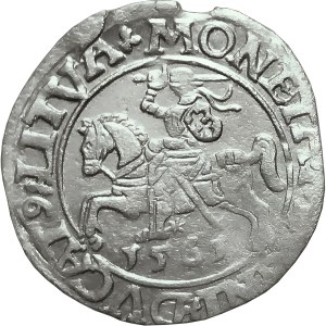 Zygmunt II August, półgrosz 1561, Wilno,