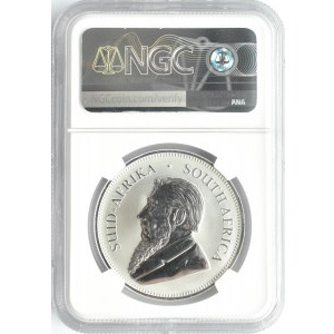 RPA, Krugerrand 2021, uncja srebra, NGC SP69