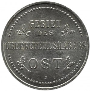 Królestwo Polskie, OST, 3 kopiejki 1916 J, Hamburg, UNC-