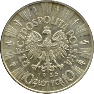 Polska, II RP, Józef Piłsudski 10 złotych 1935, Warszawa