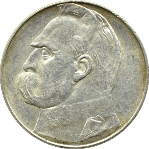 Polska, II RP, Józef Piłsudski, 10 złotych 1938, Warszawa, UNC-