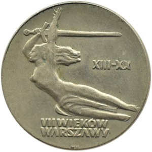 Poľsko, PRL, Nike, 10 zlotých 1965, Varšava, otočenie o 270 stupňov