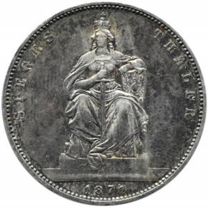 Niemcy, Prusy, Wilhelm I, talar 1871 A, Berlin