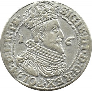Zygmunt III Waza, ort 1624, przebitka 3/4, Gdańsk, .....PR●
