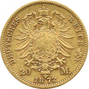 Niemcy, Saksonia, Johann I, 20 marek 1872 E, Muldenhütten