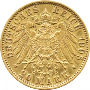 Niemcy, Saksonia, Fryderyk August III, 20 marek 1905 E, Muldenhütten