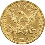 USA, Half Eagle, 5 dolarów 1881, Filadelfia