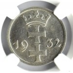 Wolne Miasto Gdańsk, 1 gulden 1932, Berlin, NGC MS63