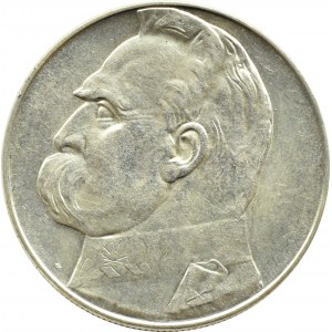 Polska, II RP, Józef Piłsudski, 10 złotych 1938, Warszawa, UNC