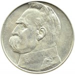 Polska, II RP, Józef Piłsudski, 10 złotych 1938, Warszawa, UNC