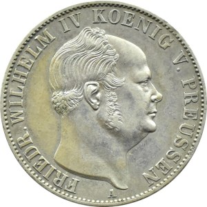 Niemcy, Prusy, Fryderyk Wilhelm IV, talar 1854 A, Berlin