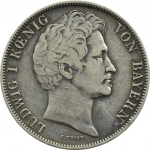 Niemcy, Bawaria, Ludwik I, gulden 1841, Monachium