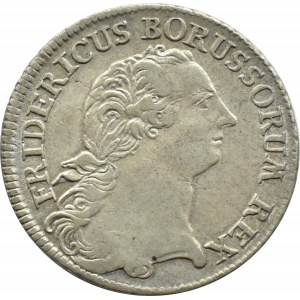Niemcy, Prusy, Fryderyk II Wielki, 1/3 talara 1770 B, Wrocław