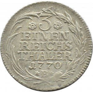 Niemcy, Prusy, Fryderyk II Wielki, 1/3 talara 1770 B, Wrocław