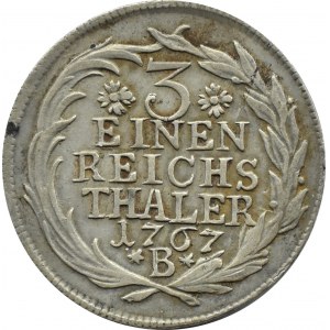 Niemcy, Prusy, Fryderyk II Wielki, 1/3 talara 1767 B, Wrocław