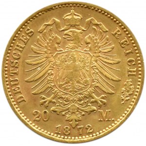 Niemcy, Prusy, Wilhelm I, 20 marek 1872 A, Berlin