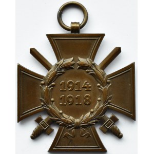 Niemcy, Krzyż Honorowy 1914-1918, I wojna światowa