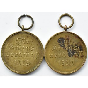 Niemcy, III Rzesza, lot Medali Zasługi Wojennej za rok 1939