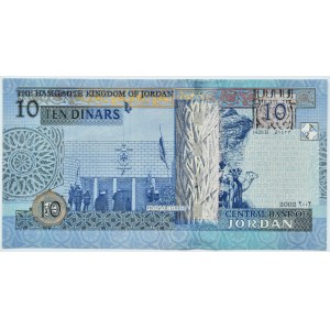 Jordania, 10 dinarów 2002 (AH1423), UNC