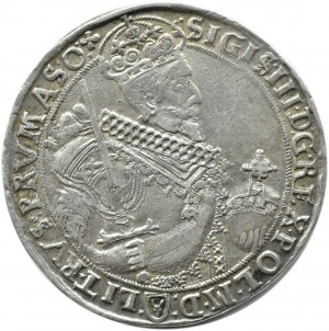 Zygmunt III Waza, talar 1630, Bydgoszcz MASO:+/●, odwrócone palce