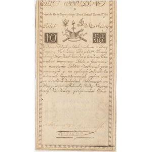 10 złotych 1794 - B - D&C Blau[w]