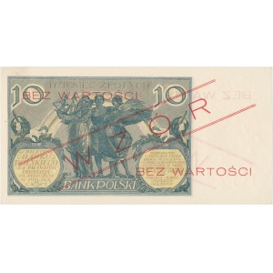 10 złotych 1926 - WZÓR - Ser. V. 0245678