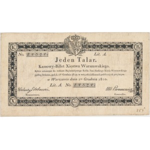 1 talar 1810 - Sobolewski - numer 5-cyfrowy