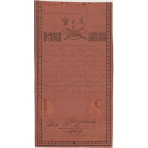 50 złotych 1794 - A numer 5969 - PIETER DE VRIE[S] & COMP-