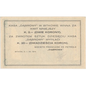 Bitków, Dąbrowa 2 kr. 1914