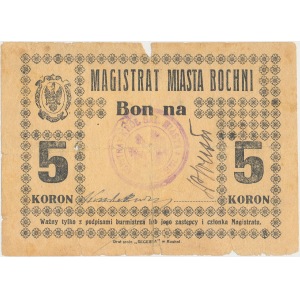 Bochnia, Magistrat 5 kr. (1919)