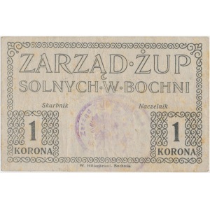 Bochnia, Zarząd Żup Solnych 1 kr. (1919)