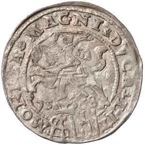 Zygmunt II August, Grosz na stopę polską 1568, Tykocin - b. ładny